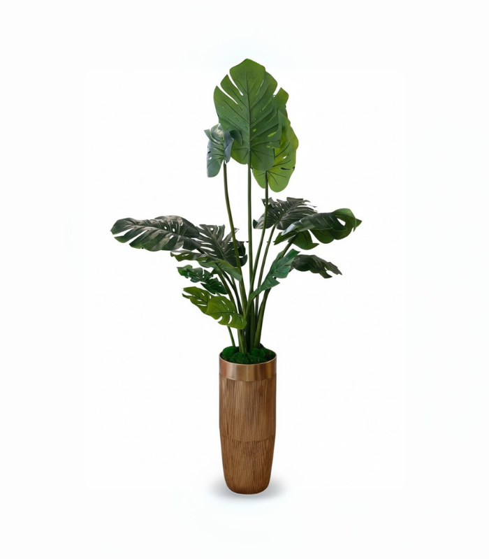 Pianta artificiale con vaso oro o argento Prezzo di listino€215,00 EUR